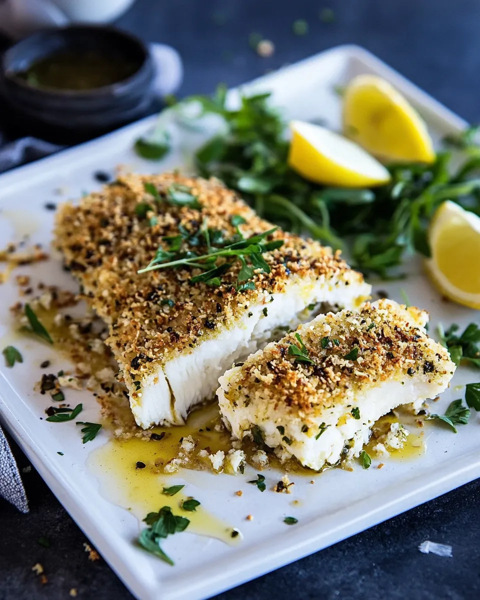 Delicious Honey Dijon Panko Crusted Basa image