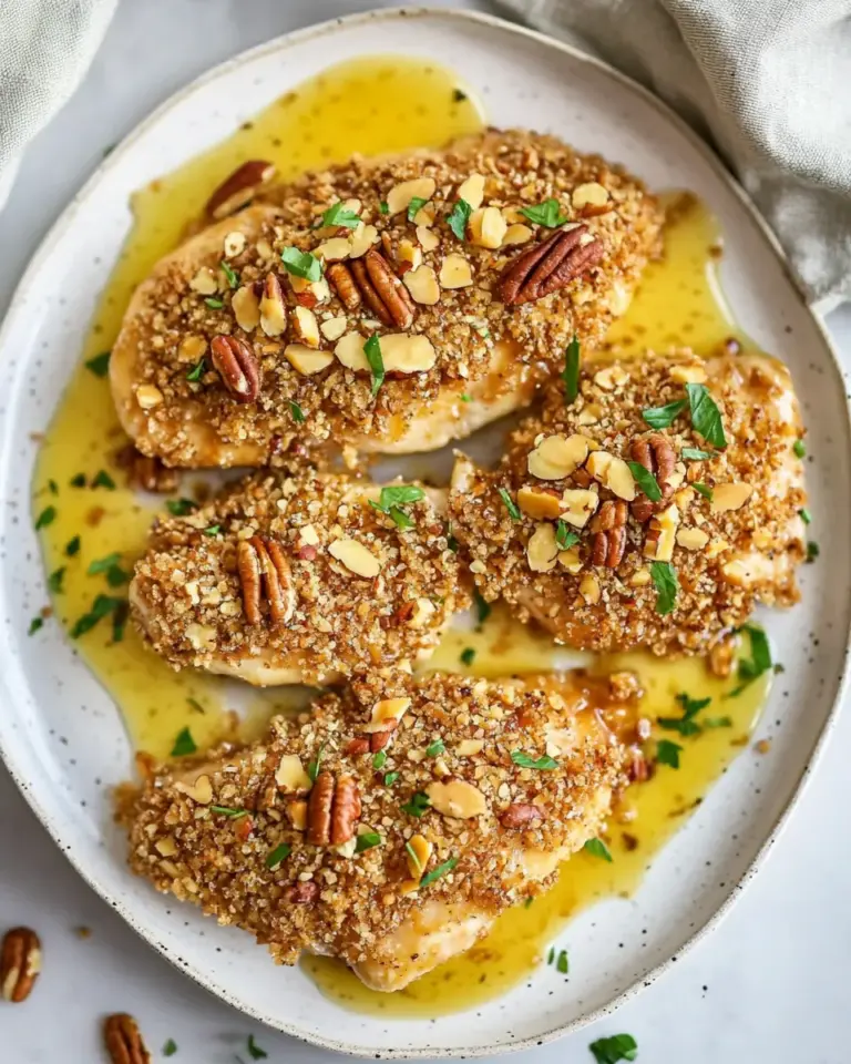 Easy Honey Mustard Pecan-Crusted Chicken photo