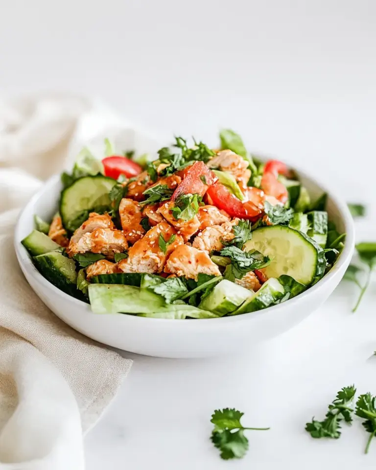 Homemade Hot Honey Chicken Salad photo