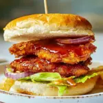 Homemade Hot Honey Chicken Sandwich photo