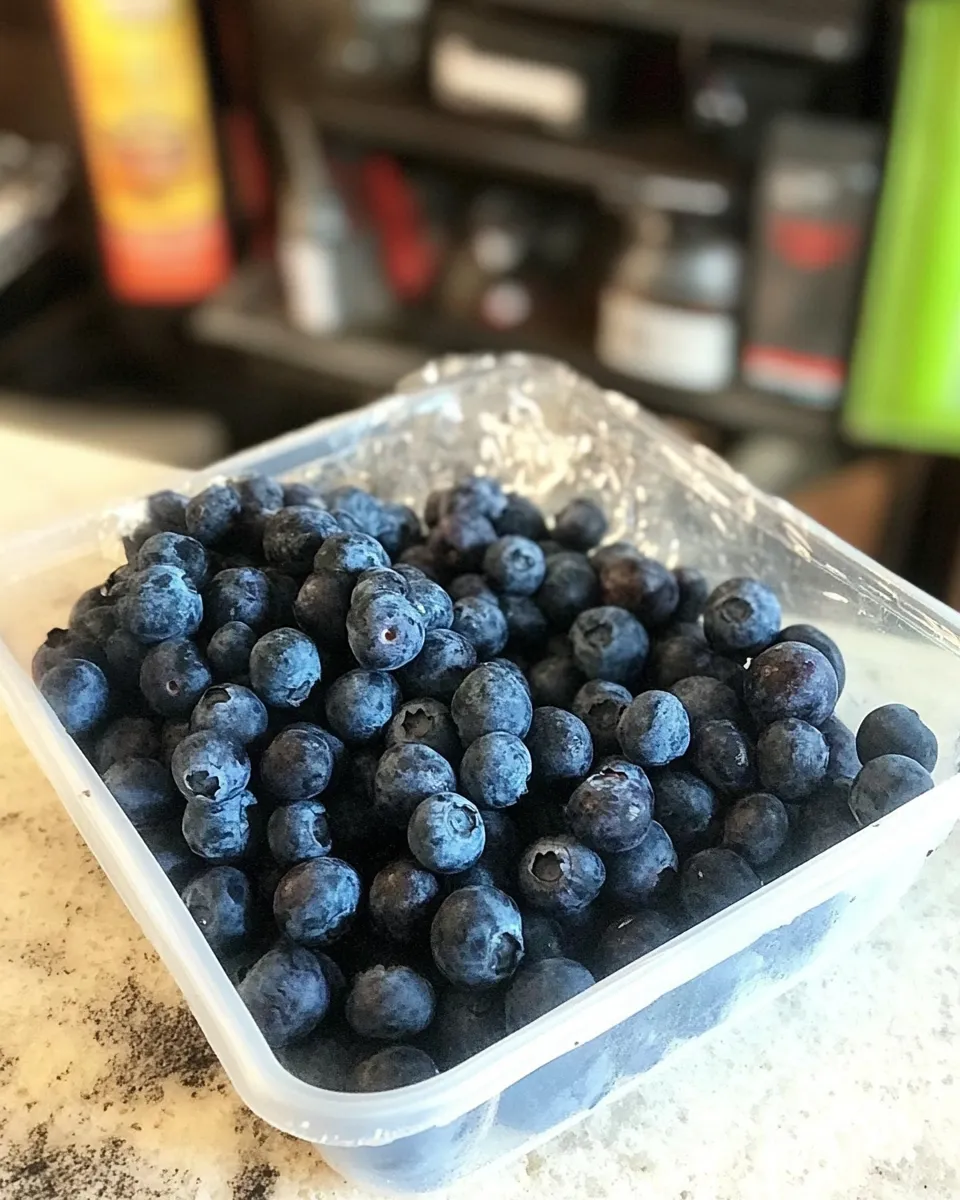 Delicious How to Freeze Blueberries shot