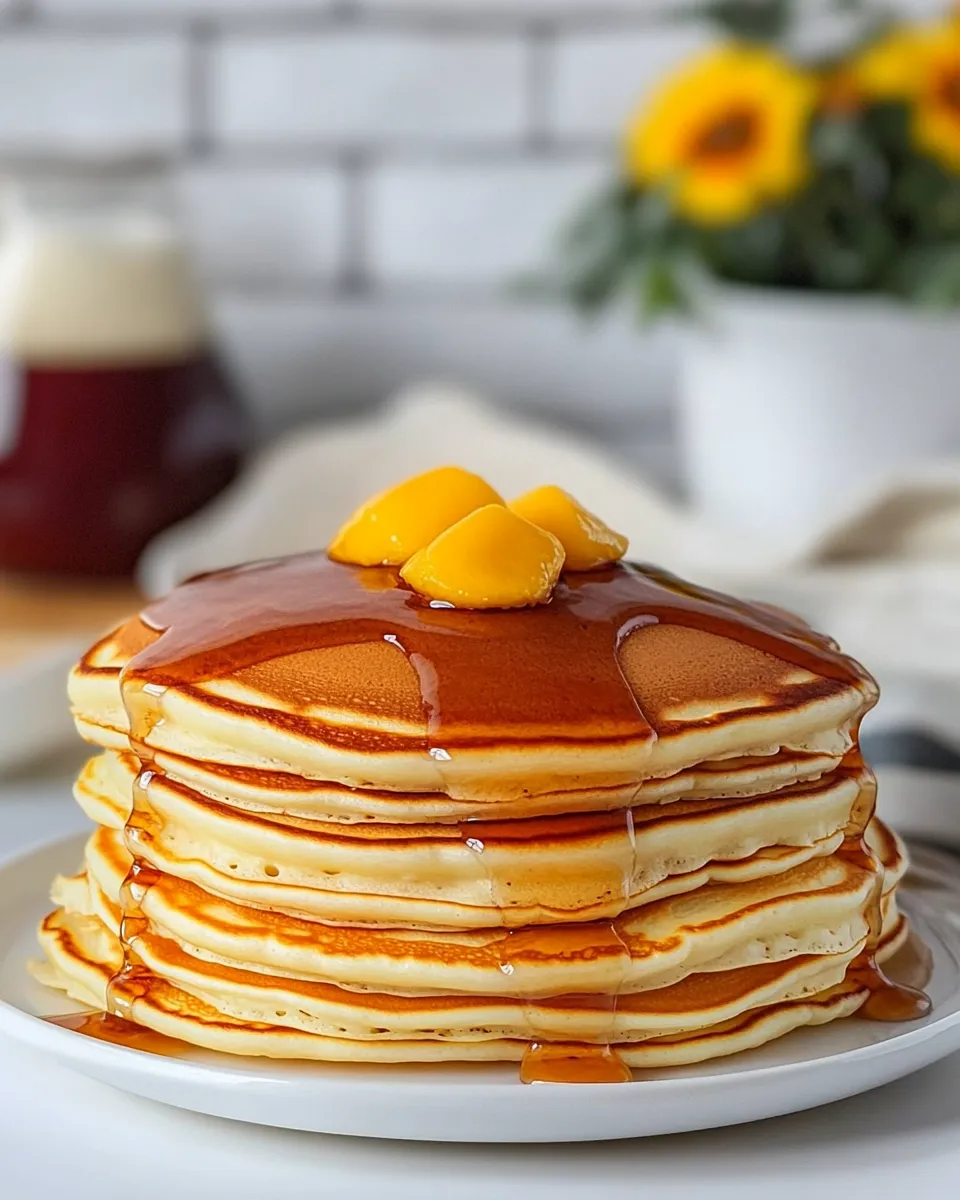 Classic IHOP Buttermilk Pancakes: Restaurant-Perfect Fluffiness at Home image