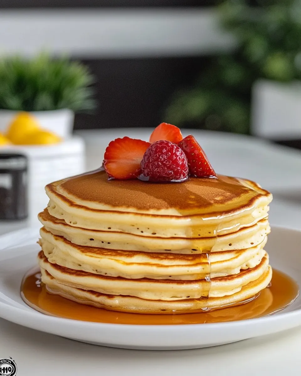 Easy IHOP Buttermilk Pancakes: Restaurant-Perfect Fluffiness at Home recipe photo