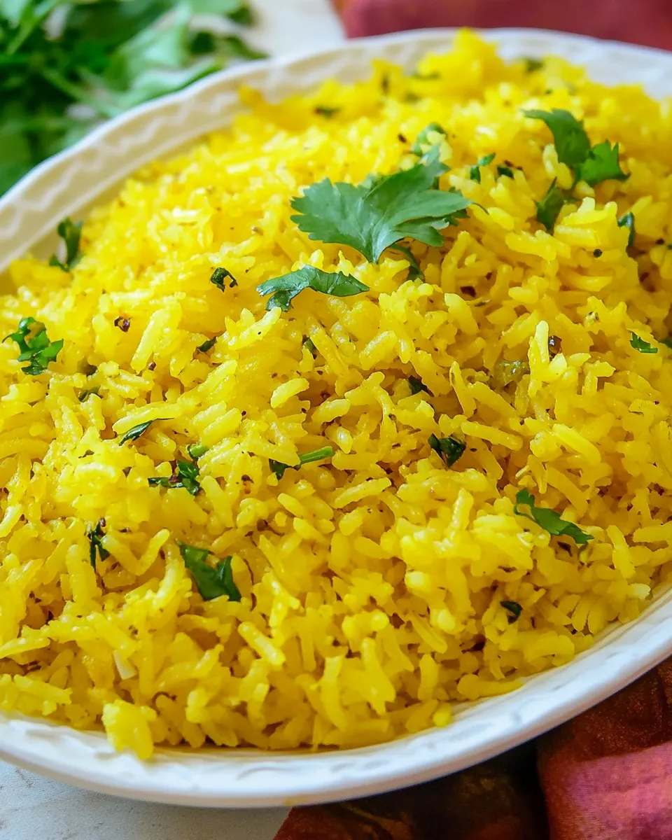 Classic Indian Rice dish photo