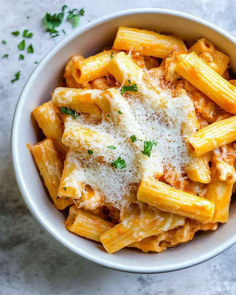 Easy Instant Pot Chicken Parmesan Pasta photo