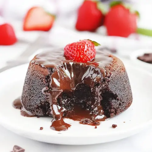 Homemade Instant Pot Chocolate Lava Cake Recipe photo