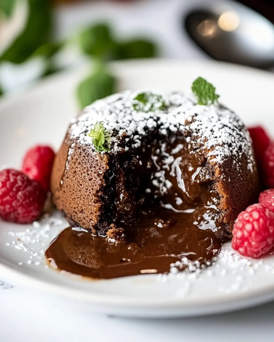 Delicious Instant Pot Lava Cakes shot