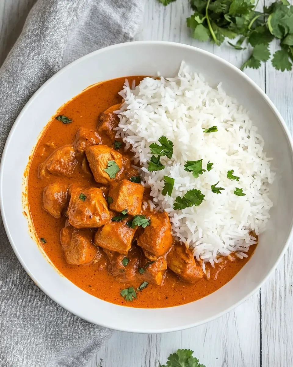 Healthy Instant Pot Paleo Chicken Tikka Masala recipe photo