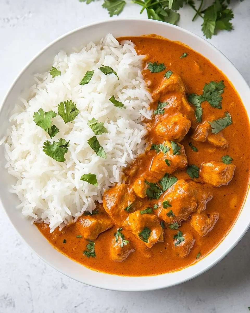 Quick Instant Pot Paleo Chicken Tikka Masala shot
