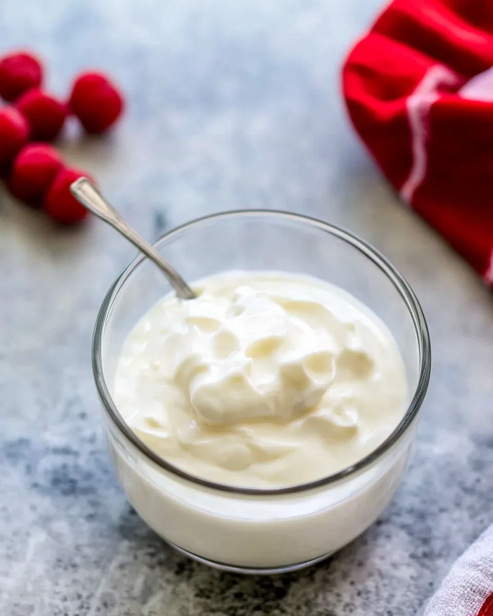 Quick Instant Pot Yogurt shot