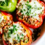 Homemade Italian Sausage Stuffed Peppers photo