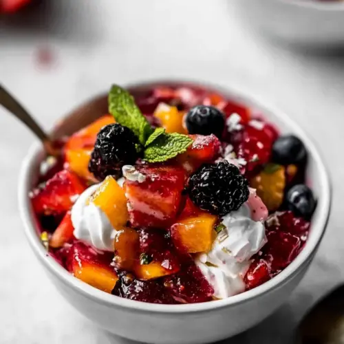 Homemade Jello Fruit Salad photo