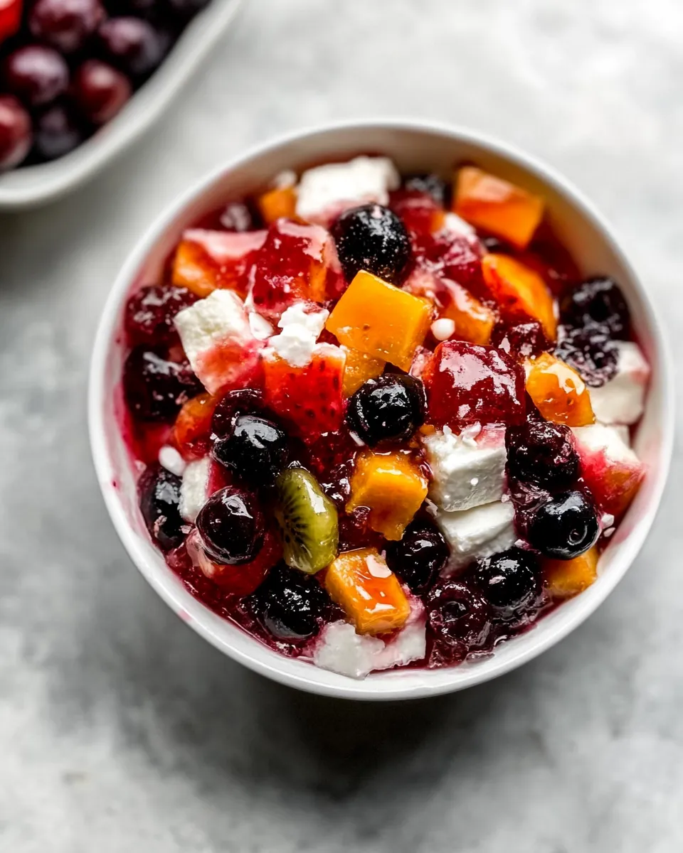 Easy Jello Fruit Salad recipe photo