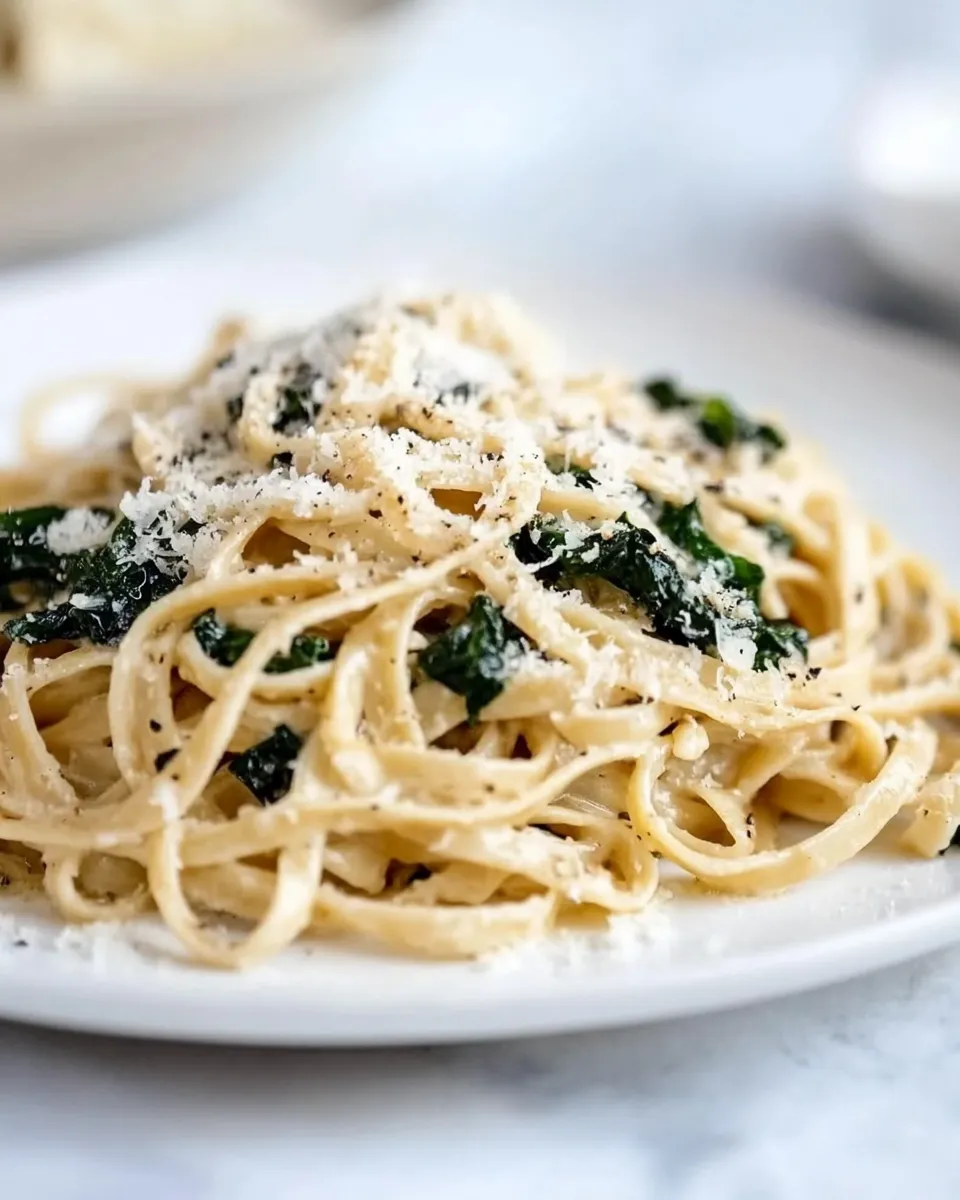 Fresh Kale Cacio e Pepe. picture