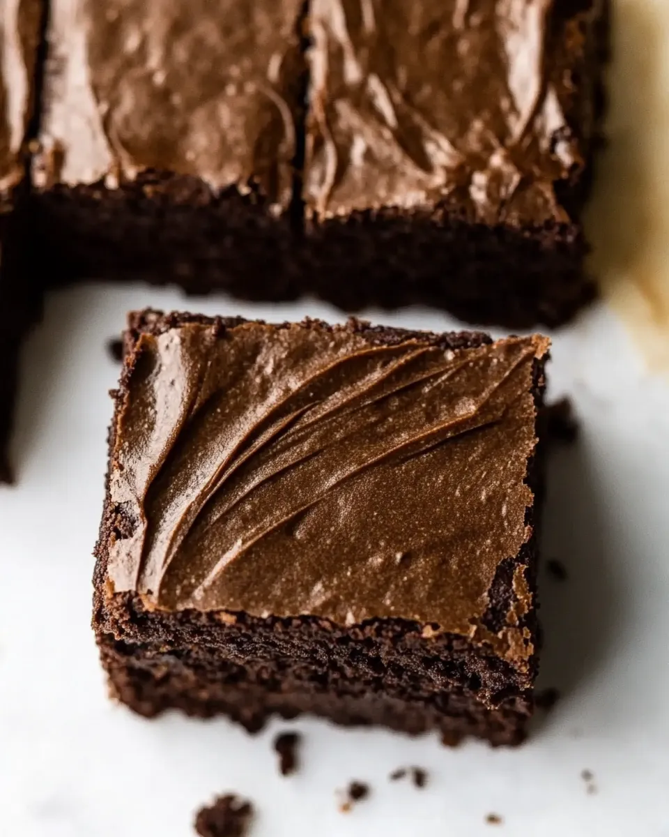Delicious Keto Avocado Brownies Recipe image