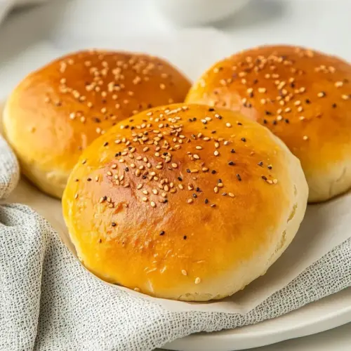 Homemade Keto Hamburger Buns photo