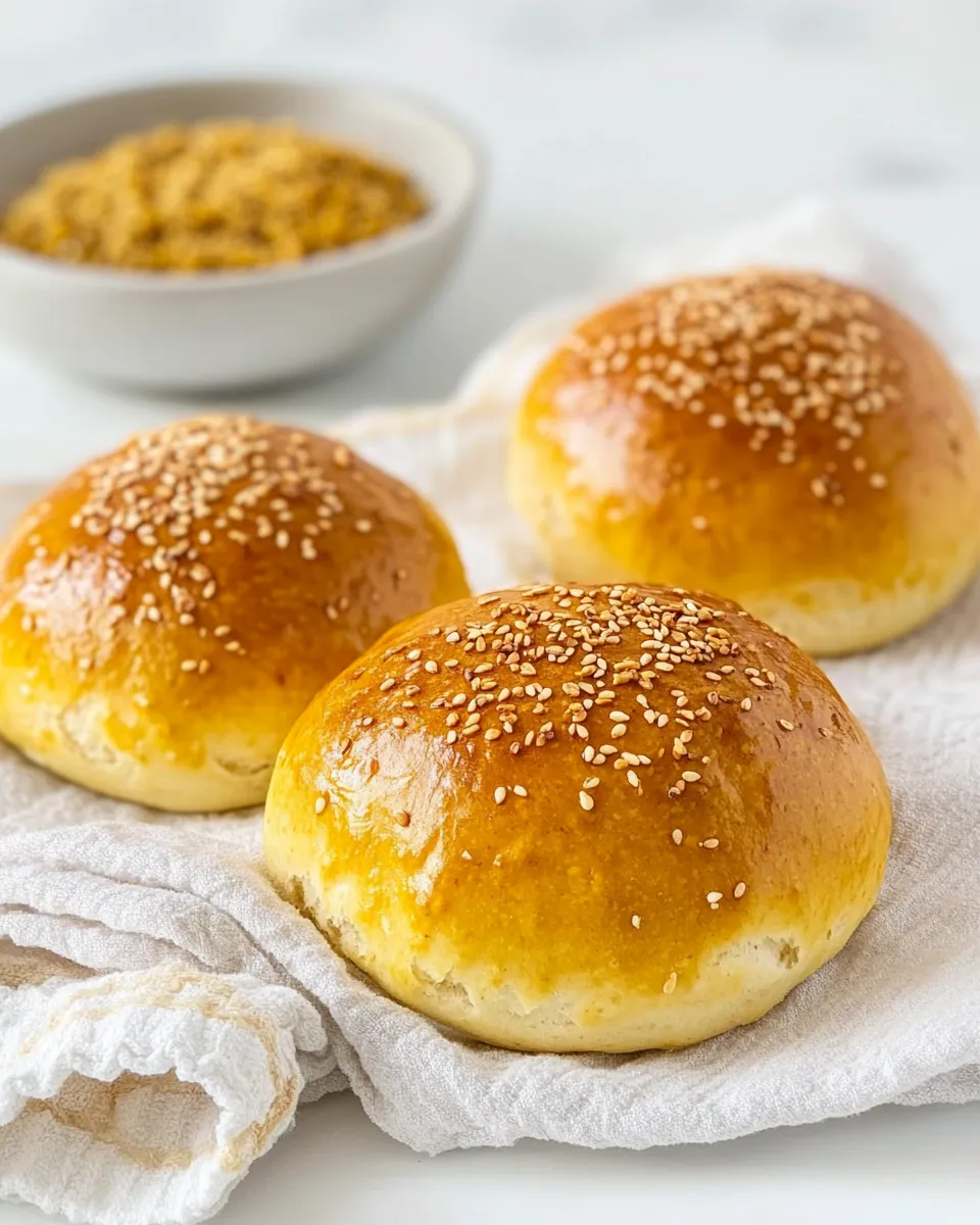 Delicious Keto Hamburger Buns shot