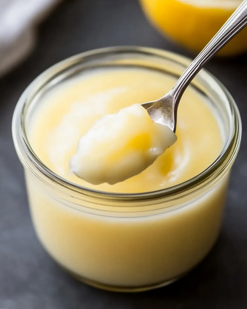 Delicious Keto Lemon Curd shot