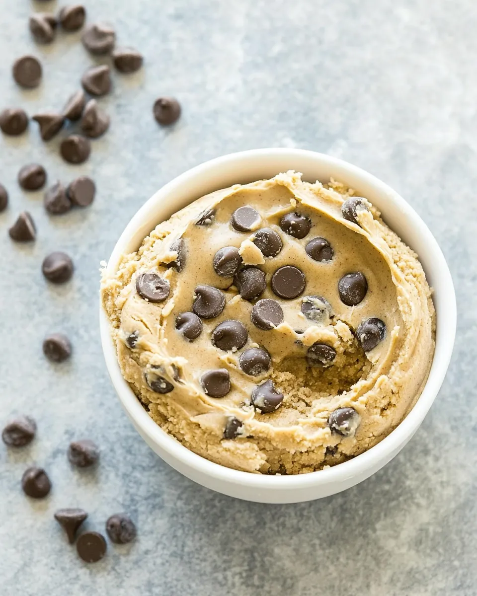 Delicious Keto Peanut Butter Edible Cookie Dough shot
