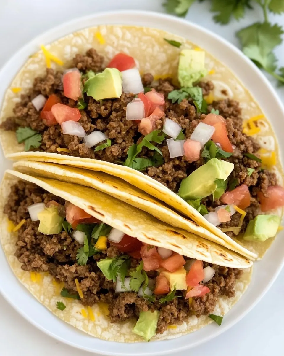 Delicious Keto Tacos shot