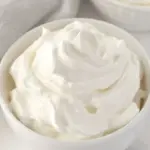 Homemade Keto whipped cream photo