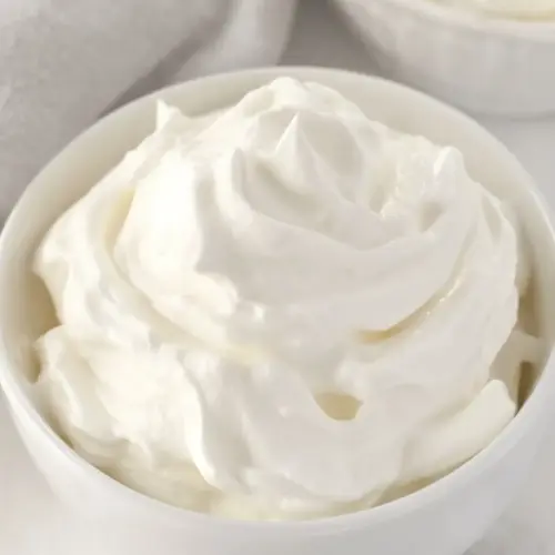 Homemade Keto whipped cream photo
