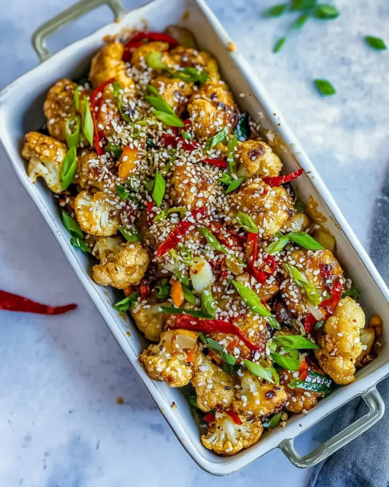 Homemade Kung Pao Cauliflower photo