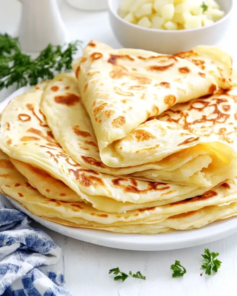 Homemade Lefse (Norwegian Potato Flatbread) photo