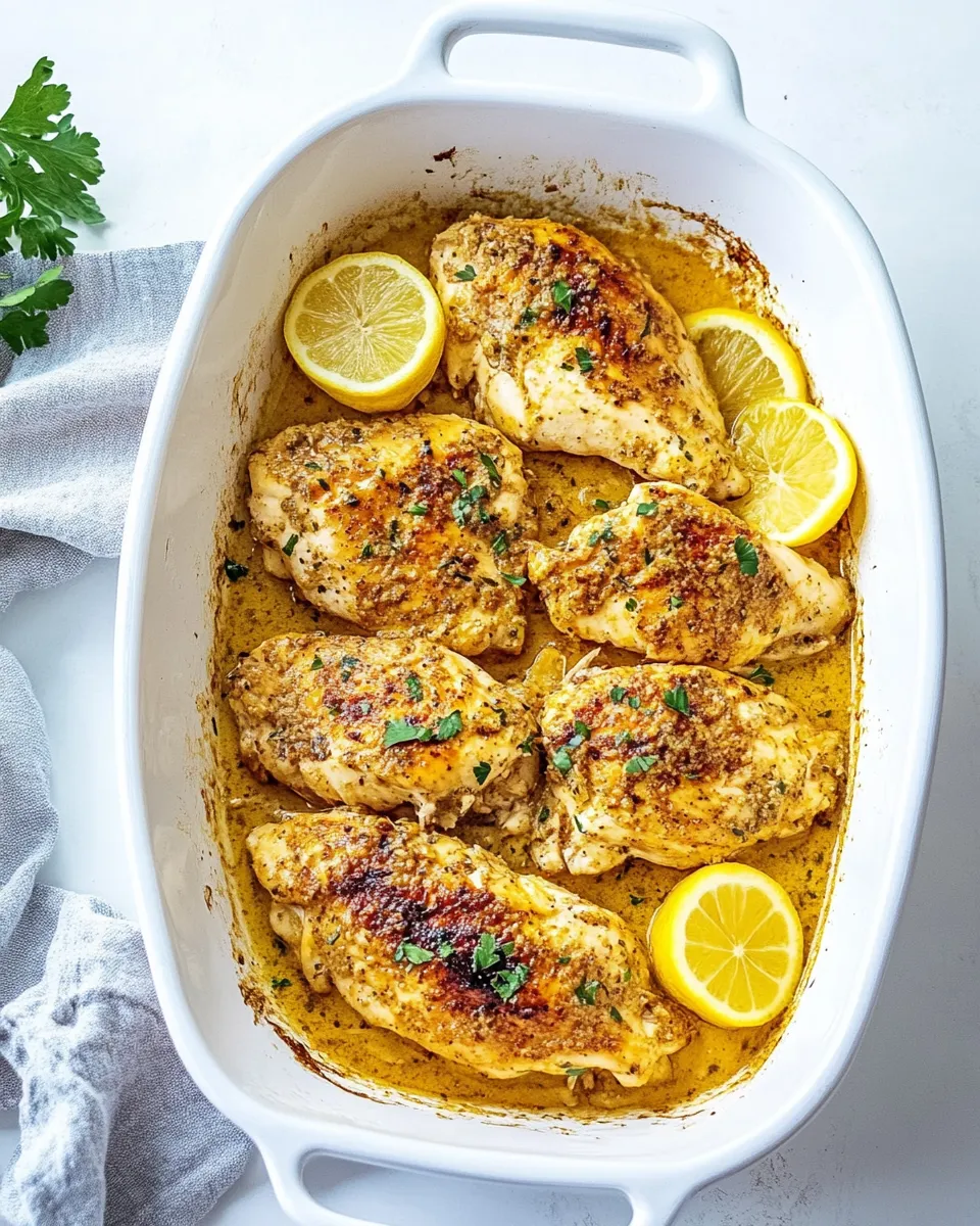 Homemade Lemon Butter Chicken photo