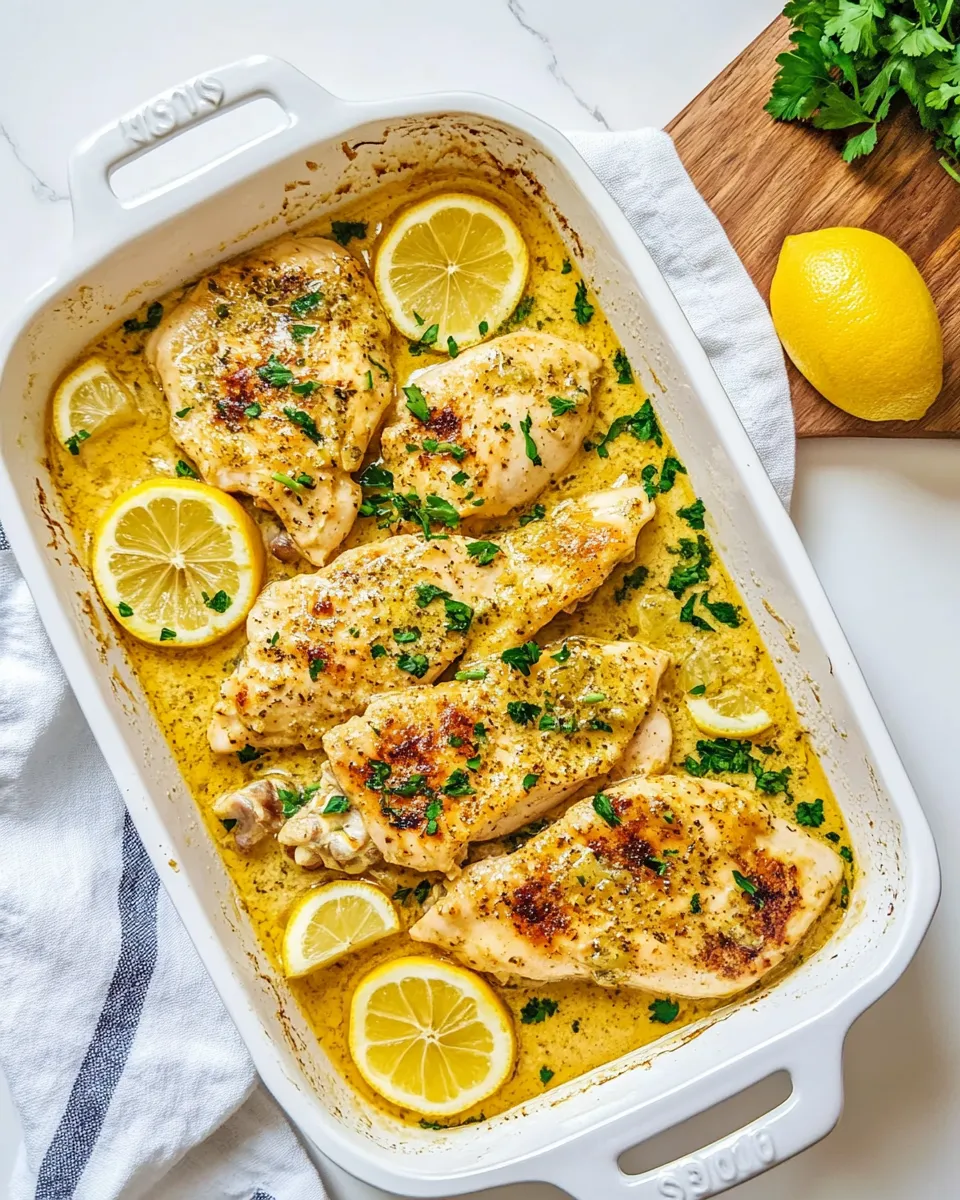 Classic Lemon Butter Chicken image