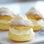 Homemade Lemon Cream Puffs photo