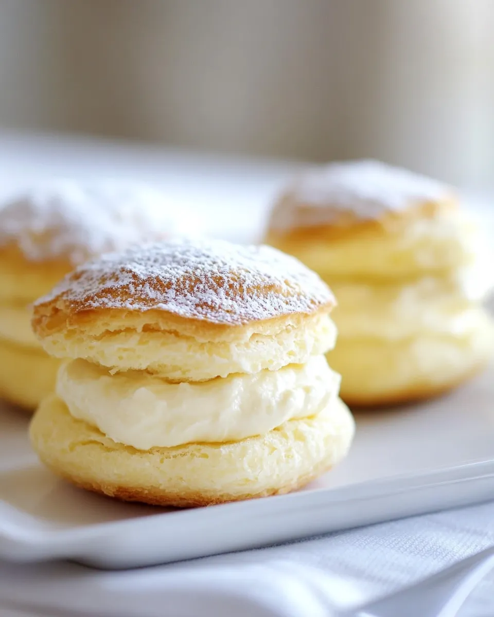 Easy Lemon Cream Puffs recipe photo