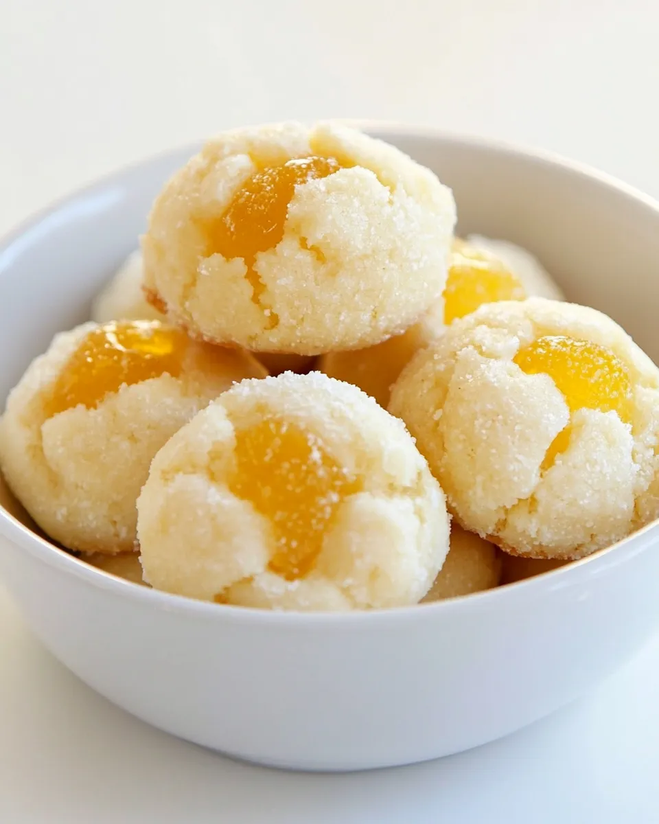 Easy Lemon Gumdrop Cookies recipe photo