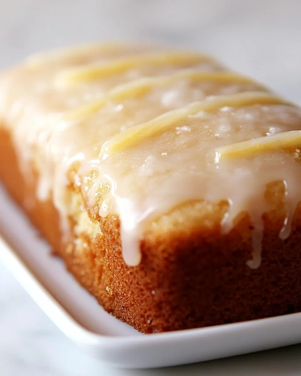 Classic Lemon Loaf Cake image