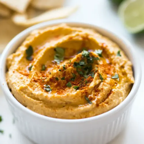 Homemade Lime Chipotle Hummus photo