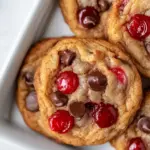 Healthy Maraschino Cherry Chocolate Chip Cookies. picture