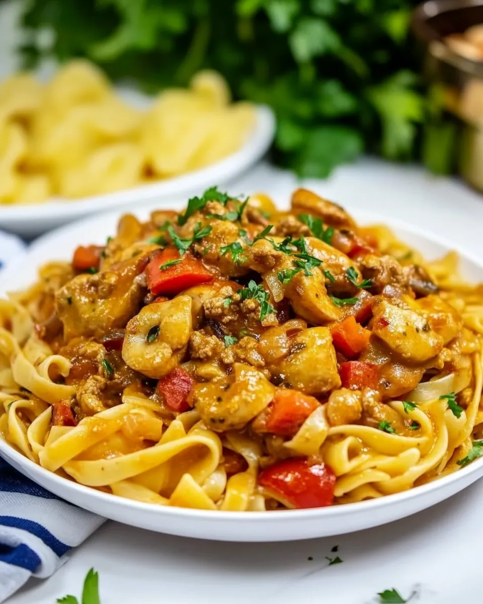 Quick Mardi Gras Pasta dish photo