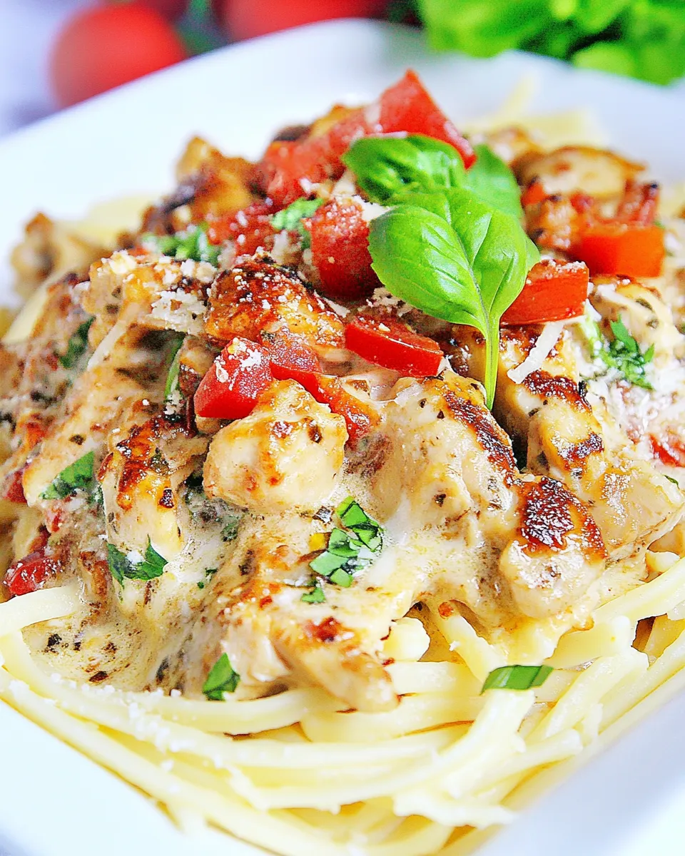 Homemade Marry Me Chicken Pasta photo