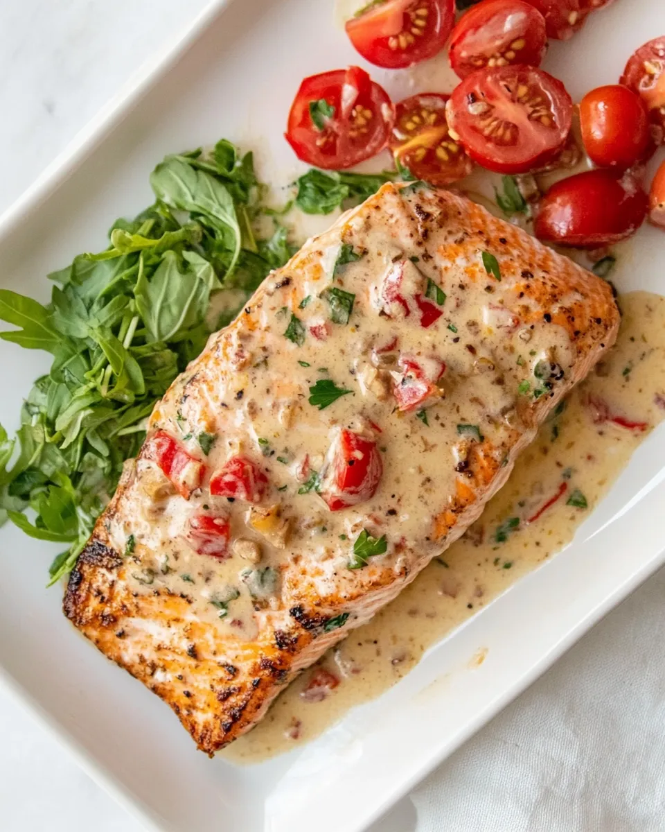 Savory Marry Me Salmon dish photo