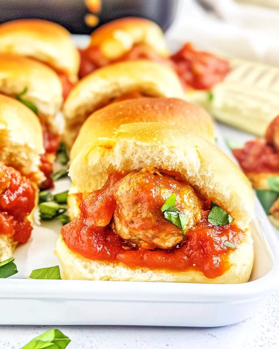 Quick Meatball Sliders (only 4 Ingredients) picture