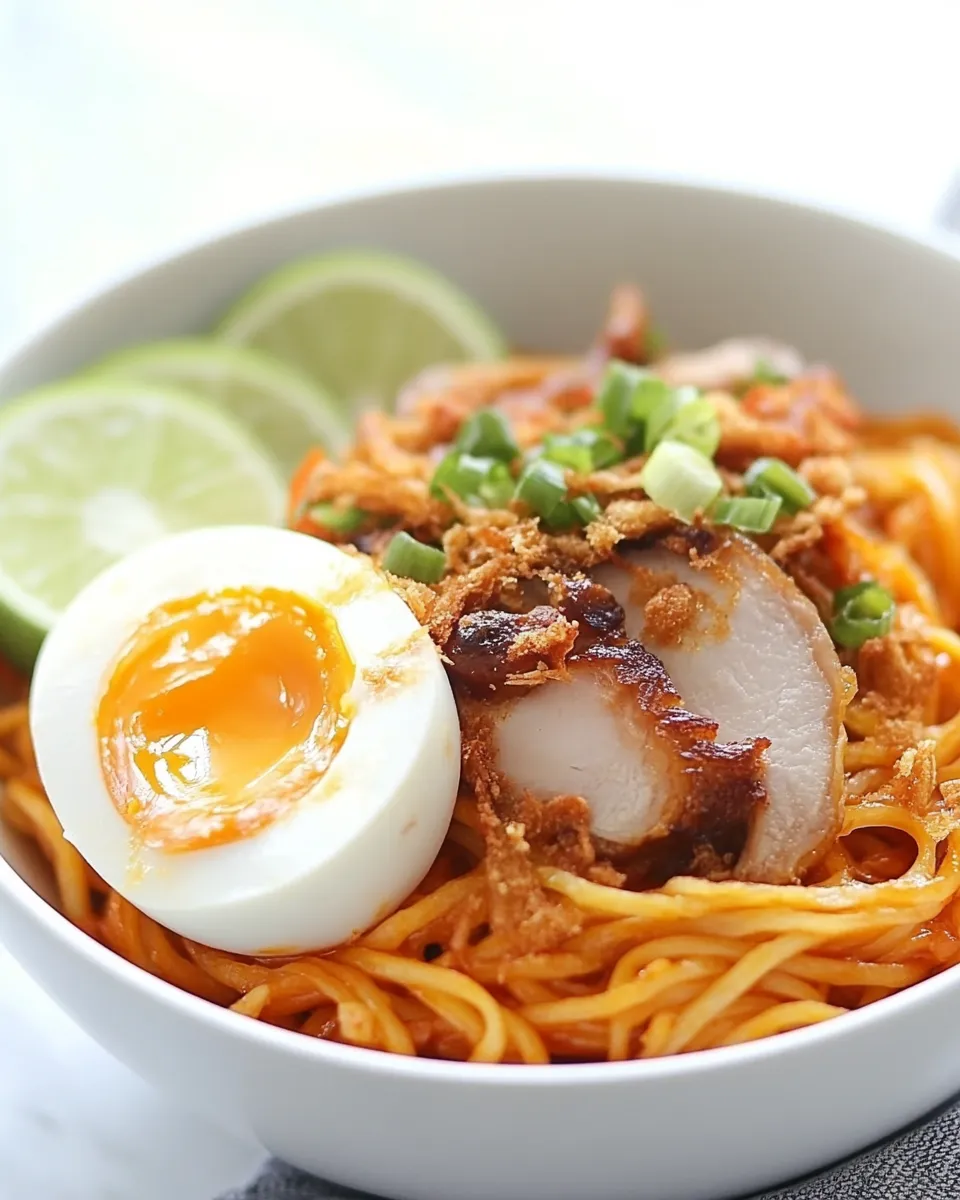 Delicious Mee Rebus shot