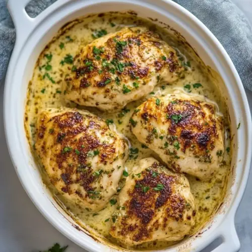 Homemade Melt in Your Mouth Caesar Chicken photo