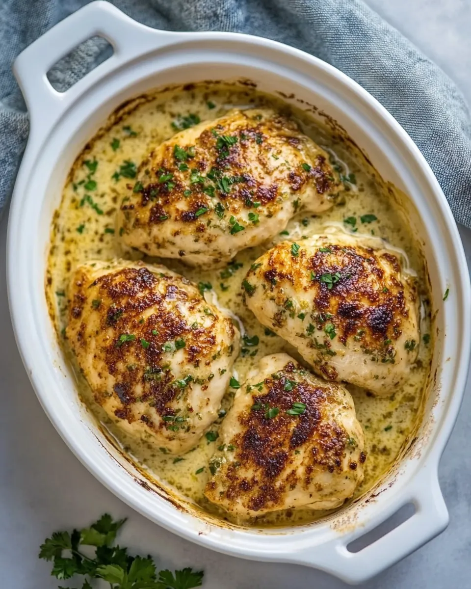 Homemade Melt in Your Mouth Caesar Chicken photo