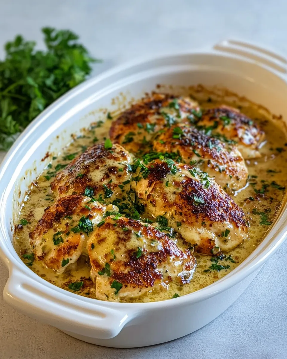 Easy Melt in Your Mouth Caesar Chicken recipe photo