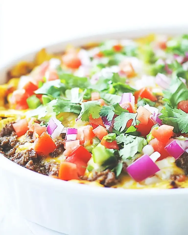 Homemade Mexican Beefy Nacho Casserole photo