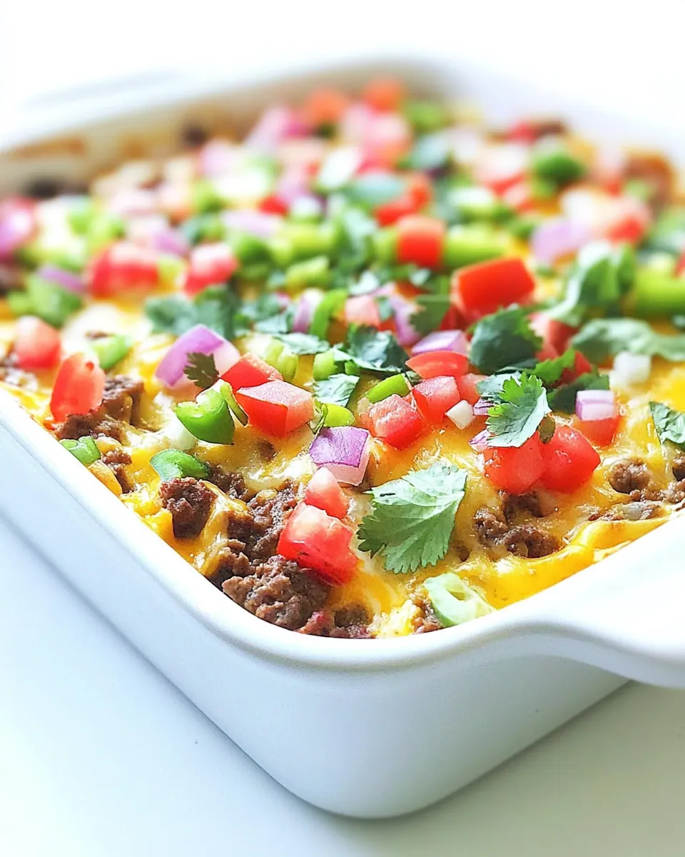 Classic Mexican Beefy Nacho Casserole image