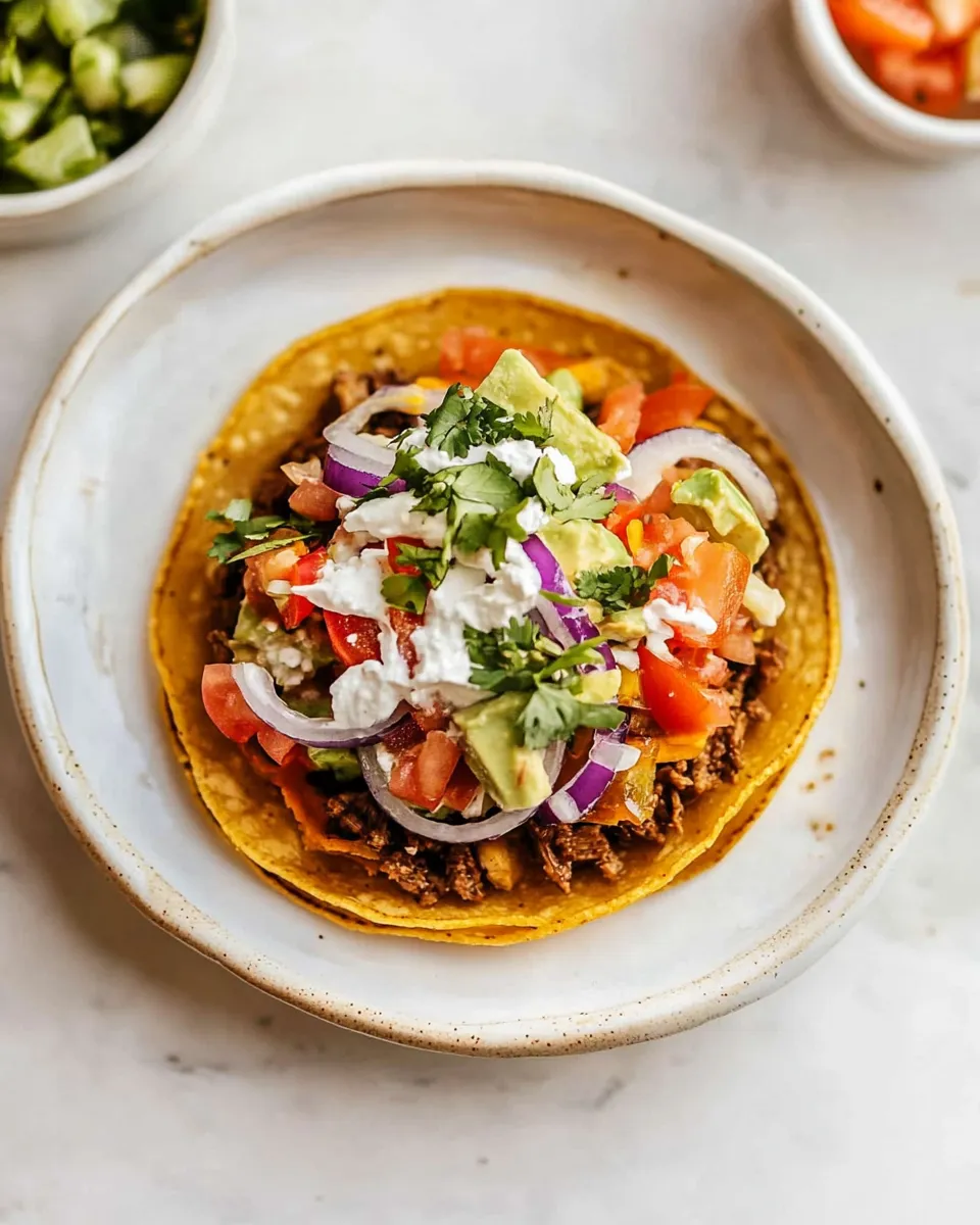 Classic Mexican Tostadas image