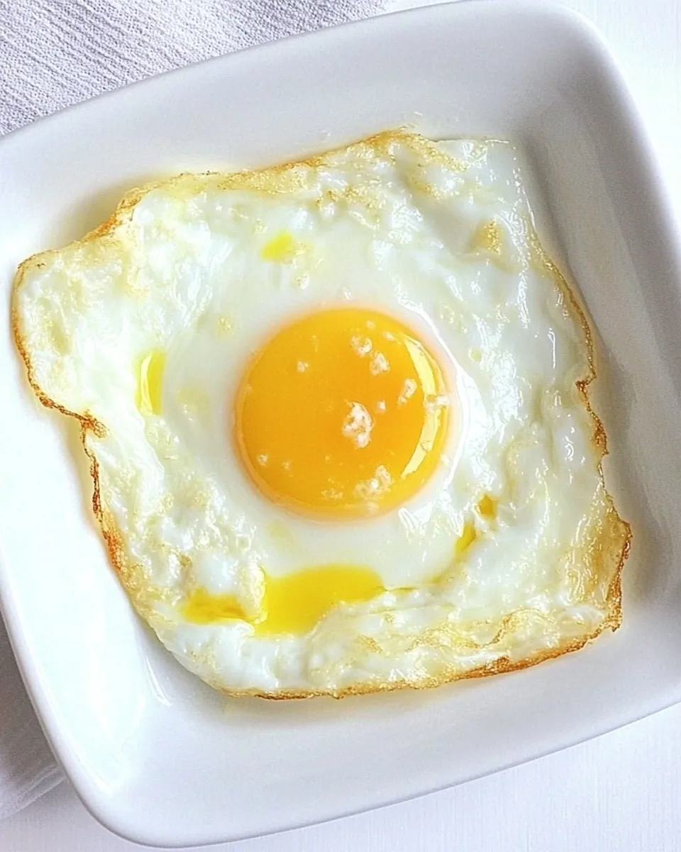 Quick Microwave Fried Egg Method (No Dirty Dishes!) image