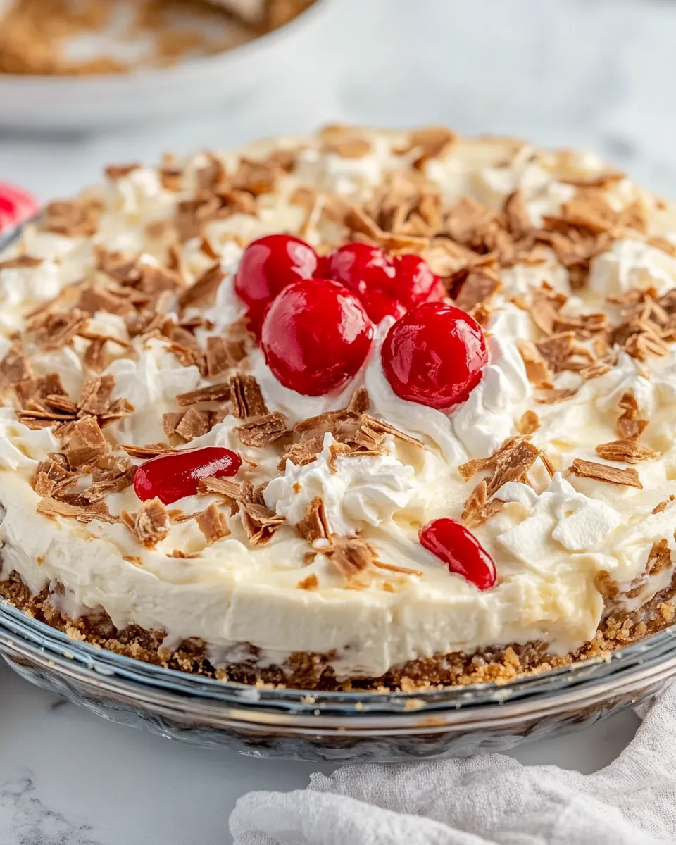 Easy Millionaire Pie recipe photo