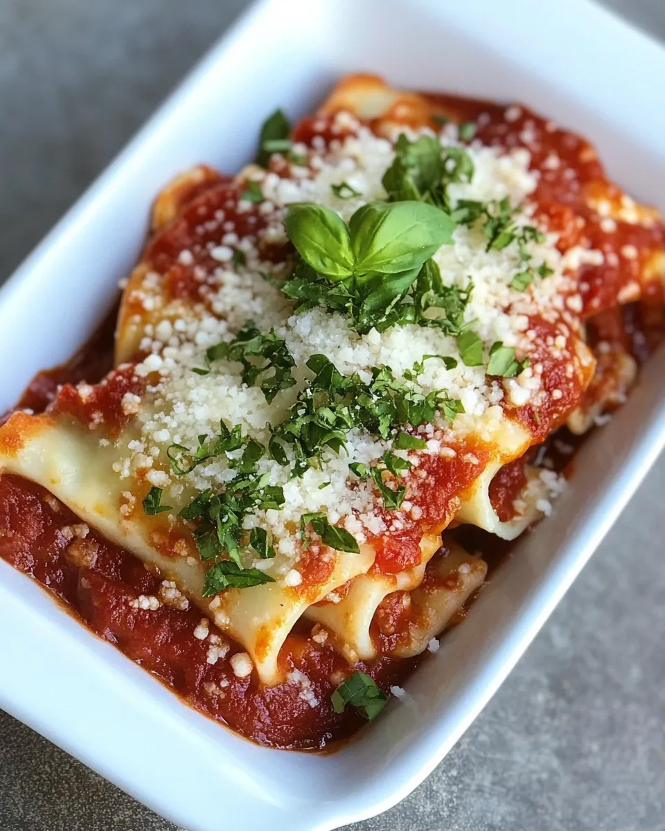 Easy Mini Cannelloni recipe photo